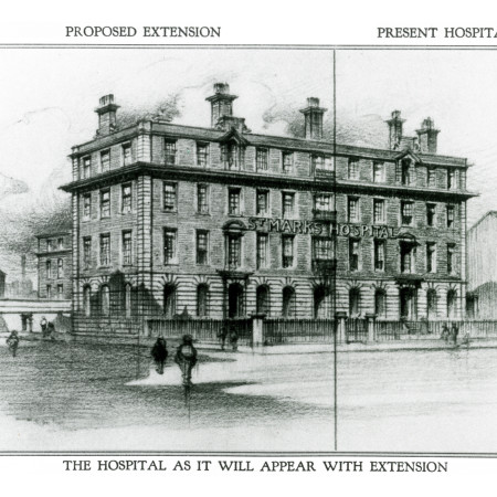 Proposed extension of St Mark's Hospital